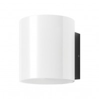 Domus-WHISPER-6 6W Led Wall Light IP65 240v - Black / White